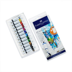 FABER CASTELL ACRYLIC COLOURS 12S
