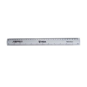VEDA PLASTIC RULER 30CM