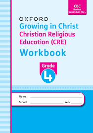 Growing in Christ CRE Workbook Grade 4